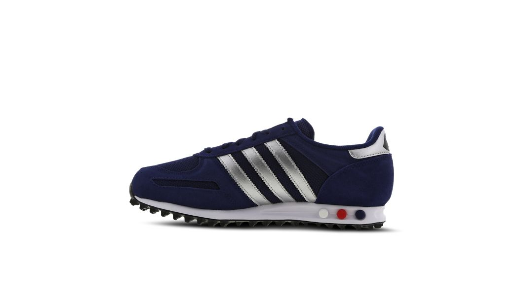 adidas la trainer ii navy white silver